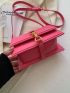 Mini Square Bag Neon Pink Funky Style