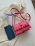 Mini Square Bag Neon Pink Funky Style