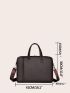 Oversized Classic Briefcase PU For Business