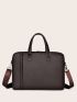 Oversized Classic Briefcase PU For Business