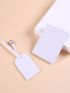 2pcs Passport Case Luggage Tag Minimalist