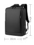 Oxford Men 14 Inch Laptop USB Charging Backpack Fashion Travel Male School Camping Bag