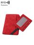 Letter & Plane Graphic Passport Case RFID Blocking