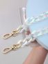 Clear Holographic Bag Strap