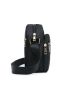 Heart Embroidered Dome Bag Mini Black For Daily