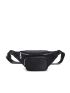 Minimalist Fanny Pack Black Nylon Waterproof For Sport