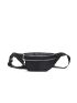 Minimalist Fanny Pack Black Nylon Waterproof For Sport