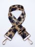 Leopard Pattern Replacement Extra Long Bag Strap