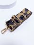 Leopard Pattern Replacement Extra Long Bag Strap