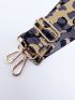 Leopard Pattern Replacement Extra Long Bag Strap