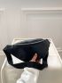 Minimalist Fanny Pack Black For Daily Sport