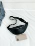 Minimalist Fanny Pack Black For Daily Sport