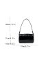 Mini Stitch Detail Bucket Bag Black For Daily For