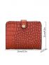 3pcs Brown Crocodile Embossed Tote Bag Set for Women, Best Work Bag For Women