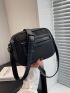 Minimalist Square Bag Mini Black Unisex