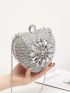 Mini Rhinestone Decor Novelty Bag for Party