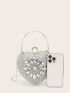 Mini Rhinestone Decor Novelty Bag for Party