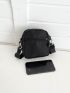 Mini Unisex Square Bag Adjustable-strap