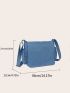 Large Capacity Messenger Bag Polyester Casual For Daily Life