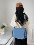 Large Capacity Messenger Bag Polyester Casual For Daily Life