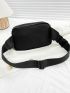 Small Fanny Pack Minimalist With Random Zipper Direction