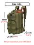 20L Waterproof Trekking Fishing Bag Backpack Outdoor Rucksack