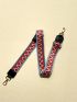 Handbags Adjustable Bag Strap Belt Wide Rainbow Purse Strap For Bag Replacement