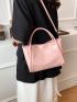 Minimalist Pink Tote Bag for Women