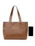 Minimalist Brown Shoulder Tote Bag for Women