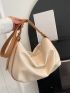 Minimalist Zipper Elegant Hobo Bag for Women