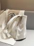 Minimalist Shoulder Tote Bag Large Capacity