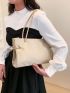 Medium Square Bag Minimalist Grommet Eyelet