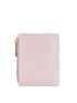 Crocodile Embossed Small Wallet Pink Fashionable Credit Card Holder For Daily