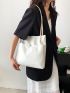 Pocket Front Square Bag Nylon Casual For Daily Life