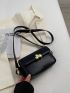 Mini Square Bag Black Minimalist Style