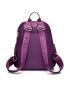 Metal Decor Classic Backpack Minimalist Waterproof