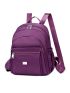 Metal Decor Classic Backpack Minimalist Waterproof