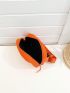 Minimalist Fanny Pack Mini Neon Orange For Sport