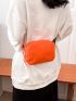 Minimalist Fanny Pack Mini Neon Orange For Sport