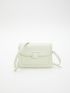 Mini Minimalist Green Square Bag Flap Design