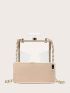 Mini Box Bag Clear Chain For Party