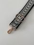 Adjustable Bag Strap Geometric Pattern