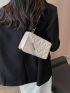 Mini Metal Detail Flap Square Bag Fashion