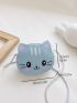 Cartoon Cat Design Novelty Bag Cute PU