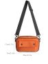 Minimalist Square Bag Medium Neon Orange