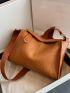 Minimalist Brown Hobo Bag Elegant for Women