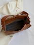 Minimalist Brown Hobo Bag Elegant for Women