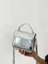 Minimalist Square Bag Mini Metallic Funky