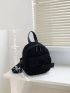 Minimalist Classic Backpack Corduroy Mini For School