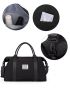 2Pcs Bag Set Tote Bag Square Bag For Travelling Storage Bag Childbirth Bag Large Travel Duffel Bag For Women, Weekender Bag With Toiletry Bag Overnight Bag With Wet Pocket & Trolley Sleeve Carry On Sports Tote Gym Duffel Bag Hospital Bag